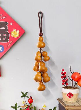 天然芦串挂件红麻葫茶桌绿植绳装饰挂饰客厅玄墙关卧564169室走廊