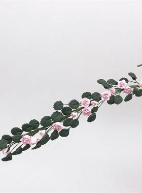 1：12迷你娃娃屋DOLLHOUSE花串仿真模型植物花卉玫瑰花串