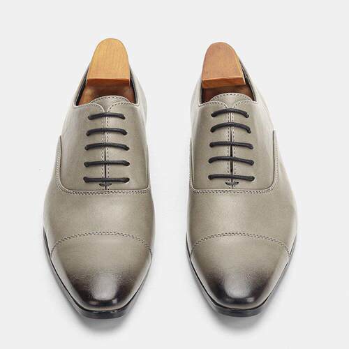 Classic leather dress shoes for men business shoes尖头男皮鞋 - 图1