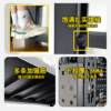 Thickened storage shelf hole plate equipment debris tools storage square hole plate metal floor-standing multi-layer storage rack