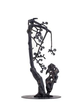 新店中PZ532式创意喜上枝头梅花喜摆件居样板鹊间家售楼处酒软装