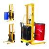 Eagle beak clip type oil drum stacker manual semi-electric iron drum plastic oil drum truck mouthpiece