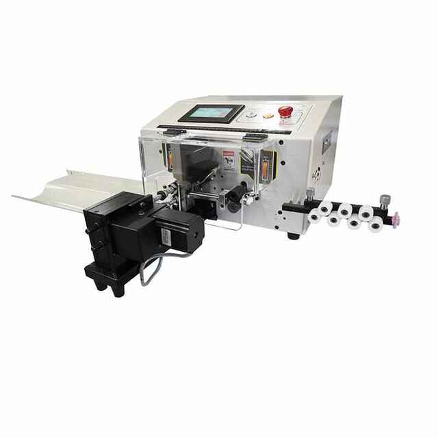 Touch screen double-wire twisting machine wire stripping machine computer wire stripping machine wire cutting machine wire twisting skin stripping machine fully automatic