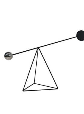 现代简约抽象艺术摆件样板间客厅电视柜酒柜书房小众家居软装饰品