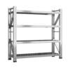 304 stainless steel heavy-duty shelves with adjustable perforated plates multi-layer storage warehouse basement cold storage racks