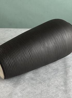 手工磨砂黑色陶瓷花瓶摆件复古粗陶罐DIY灯台设计师花器客厅插花