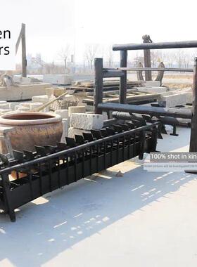 采购产品怀旧覆古手摇龙骨水轮，老式水轮，旧灌溉脚操作水轮，旧