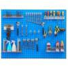 Factory direct sales hardware tool hanging board wall storage hole board display rack square hole hanging board hook tool hanger