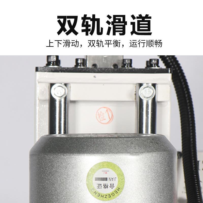 新款380V上打孔铰链钻木工台式铰链钻孔机单双头上打孔铰链钻孔机 - 图1