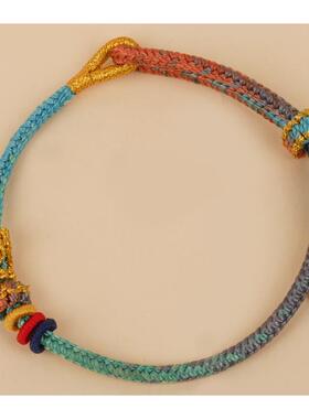 文昌结上岸锦鲤编织红绳礼物手链