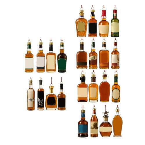 Whiskey Advent Calendar with 24 Ornament Christmas Calendars - 图3