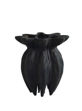 创意中古艺术花器摆样PZ1285板房厅高件感客酒级店展厅异型家居饰