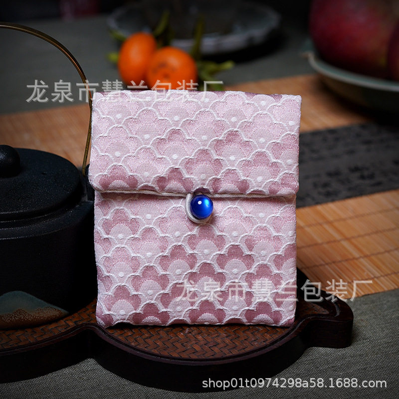 布艺首饰收纳袋耳环项链手链收纳布包小布袋文玩佛珠手串布袋,淘宝优惠券,粉丝福利购,淘宝优惠卷