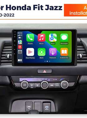 适用于HondaFitJazz2020-2022飞度车载大屏安卓导航仪carplay