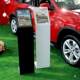 4S store car parameter plate A4 information display stand water brand vertical acrylic display stand billboard guide frame landing