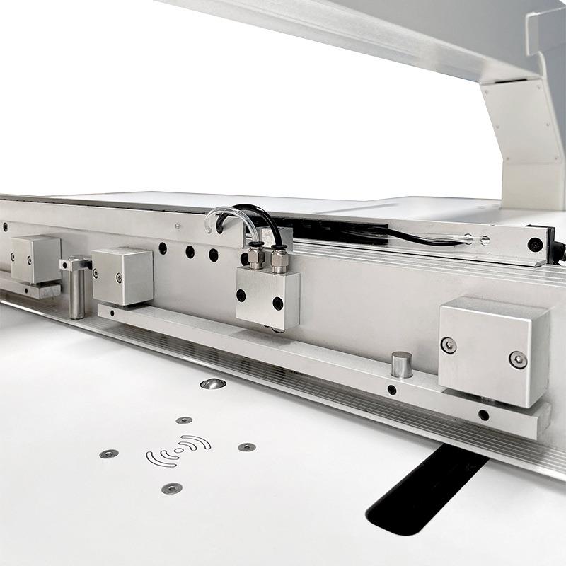 牌全自动大范围模板机服装拉链缝制羽绒服门襟智能模板机 - 图1