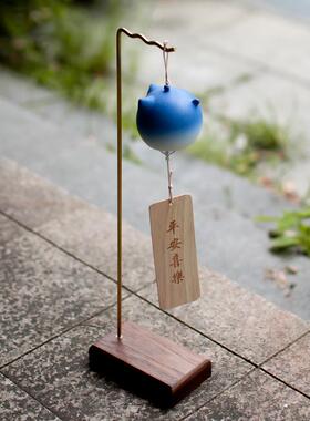 实木桌面风铃支架 毛笔挂架 首饰陈列展示架子 家居摆件拍摄道具