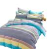 Thickened pure brushed four-piece bedding set, bed sheets, quilt cover, dormitory three-piece bedding set, simple twill four-piece set