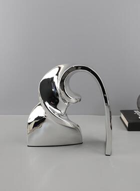 北轻奢几何拱门飘带玄摆件关卧室0813厅茶几电视柜样客板间欧家居