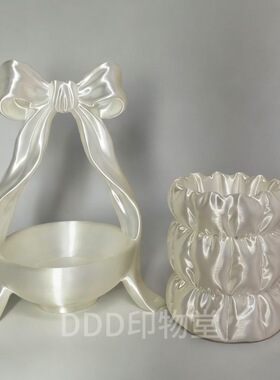 蝴蝶结首饰盒首饰蝴蝶3D模型摆件