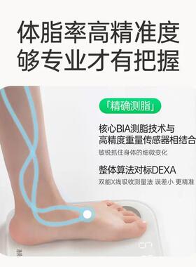 薄荷健康体重秤萌兰联名款智能体脂秤精准耐用蓝牙小型电子称