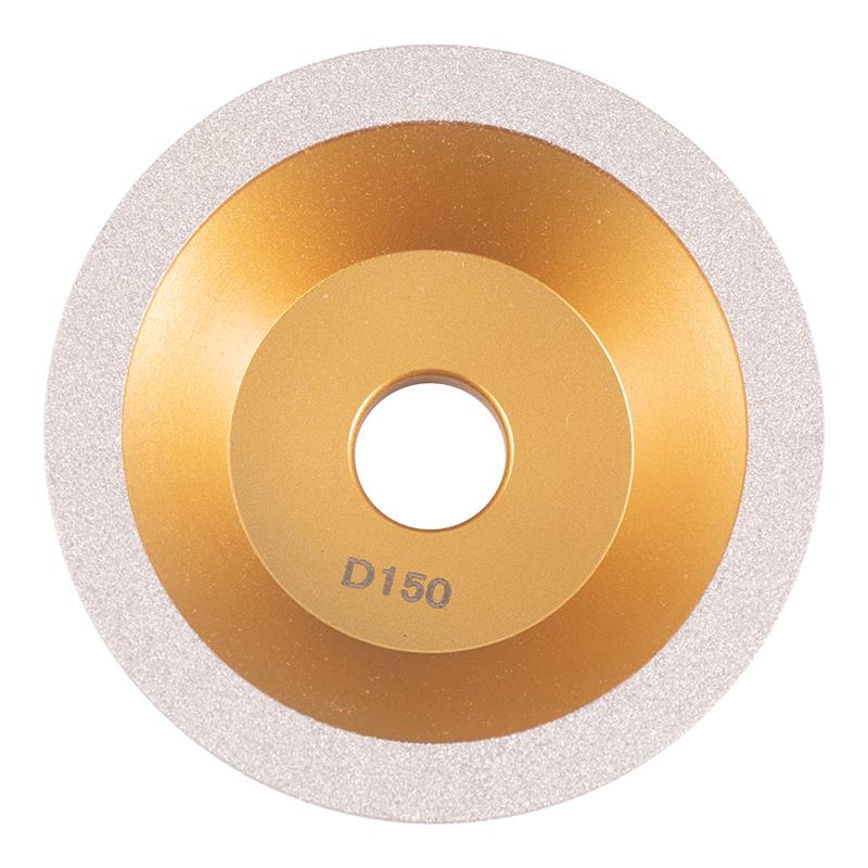 montas钎焊砂轮 碗型金刚石砂轮45度磨刀机合金砂轮片 平行砂轮 - 图3