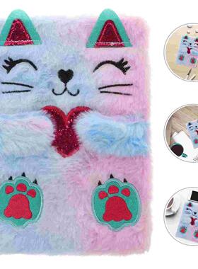Cat Note Cartoon Journal Girl Multi-function Diary
