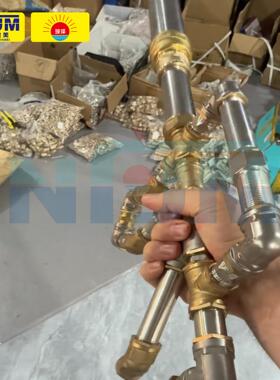 高级玄室关卧DIY武器水管件手工m4a1金属模玩电视柜全新摆件金枪