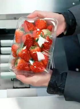 自动保鲜膜包装机商用薄膜包装机蔬菜水鬼食品果蔬保鲜膜缠膜机