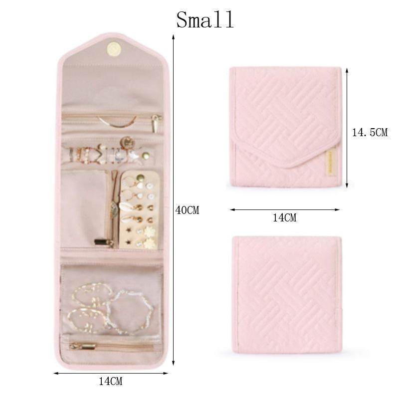 时尚便携首饰包高档项链耳环钉饰手镯戒指布艺随身饰品旅行收纳袋,淘宝优惠券,粉丝福利购,淘宝优惠卷