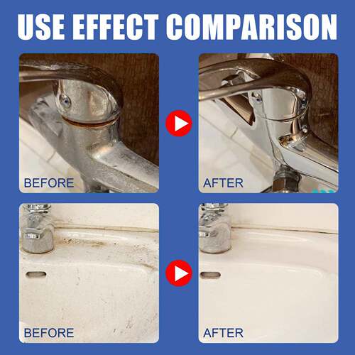 Jue Fish Bathroom Cleaner - Stainless Steel Sink Stain Remov - 图0