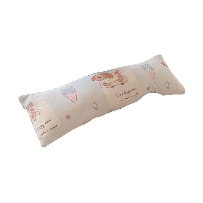 ins小清新牛奶绒长枕头家用沙发床头靠枕成人侧睡夹腿抱枕可拆卸,淘宝优惠券,粉丝福利购,淘宝优惠卷