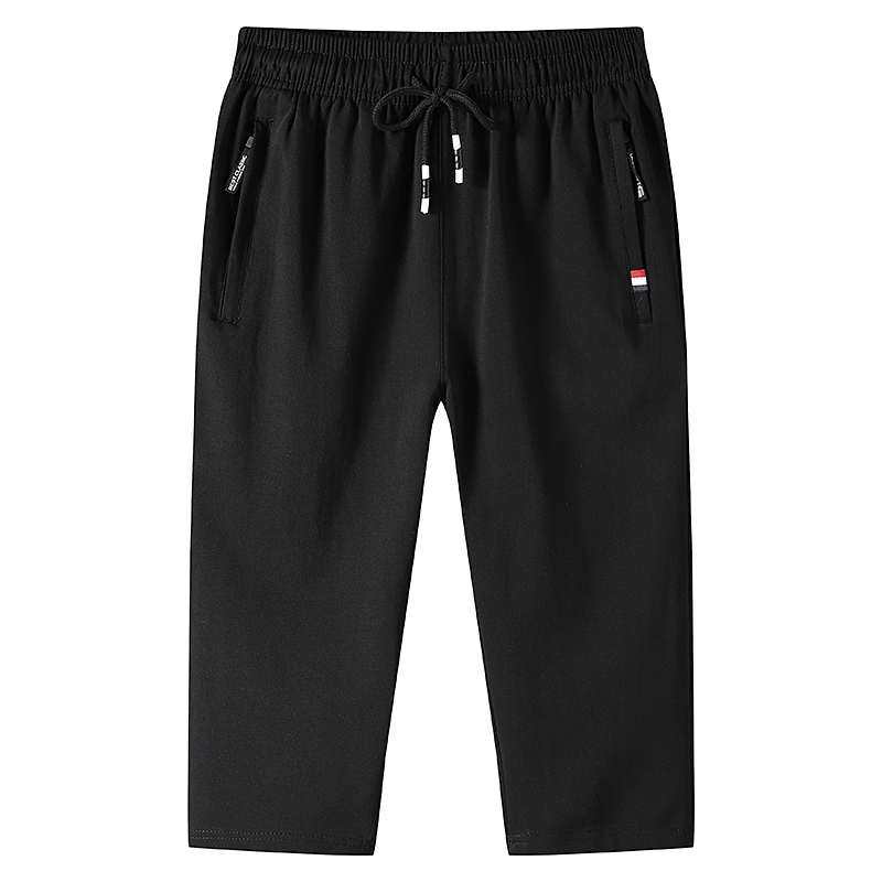 纯棉七分裤男夏季薄款宽松运动7分裤束口男士中裤加肥加大码胖子,淘宝优惠券,粉丝福利购,淘宝优惠卷