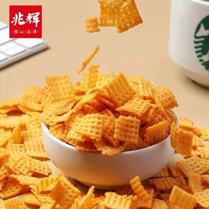 兆辉蒸米锅巴山西网红小米锅巴休闲零食手抓包小包装袋一整箱