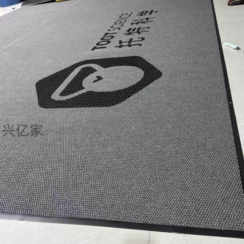 Hotel elevator staircase commercial thickened carpet shop entrance door welcome non-slip absorbent floor mats customized