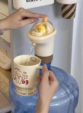 桶装水抽水器电动可爱矿泉水大桶充电式自动抽水泵饮用水机取水器