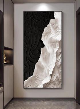 玄关走廊过道高端装饰画 画晶瓷画 画客厅壁画 画轻奢现代简约抽