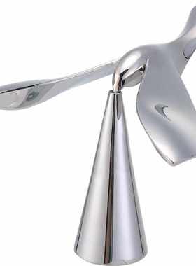 平衡鸟重力鹰不倒翁办公室办公桌电竞房摆件工艺品金属小鸟装饰品