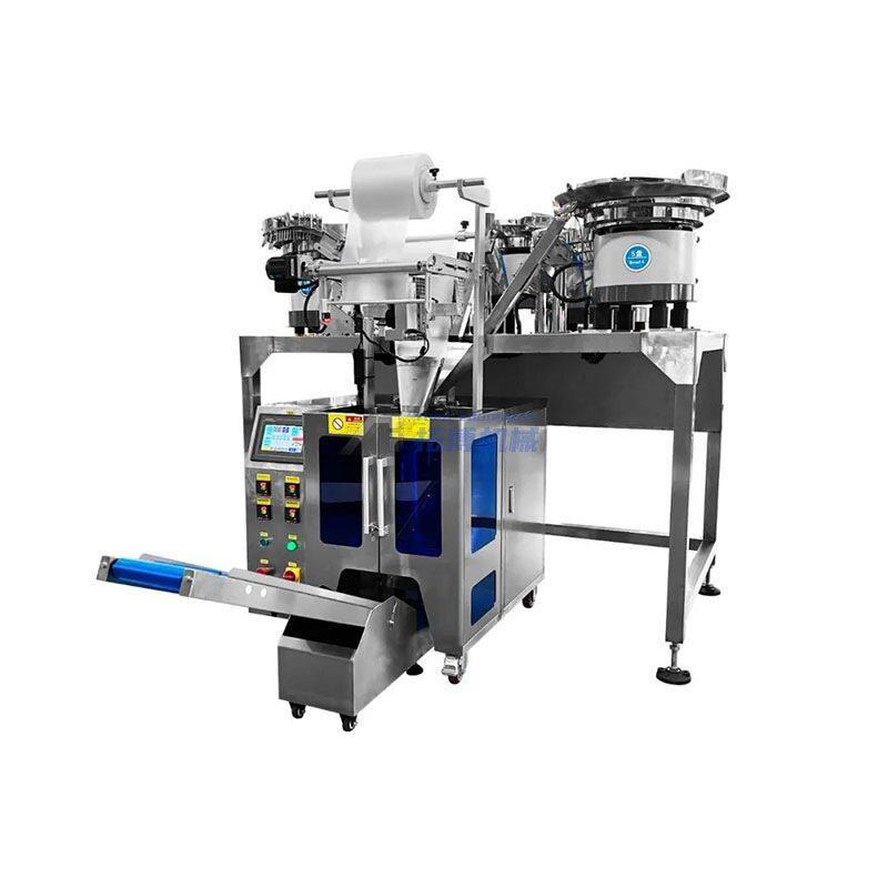 Fully automatic weighing and packaging machine for electric vehicle spare parts Shared vehicle assembly parts counting and packaging machine