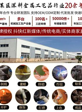 紫铜色霸王貔貅摆件开业店铺收藏古玩老物件失蜡法铜貔貅厂家