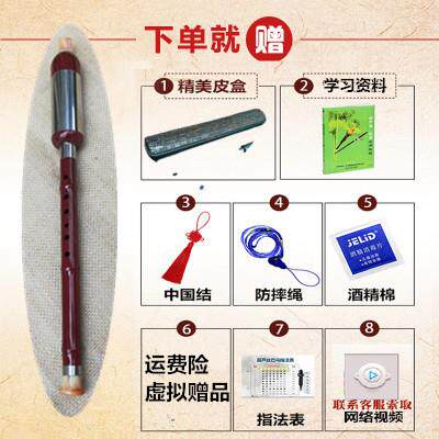 正品民族吹奏红乐器彷木树脂耐用竖吹巴乌降B调C调南儿童学生云初 - 图2