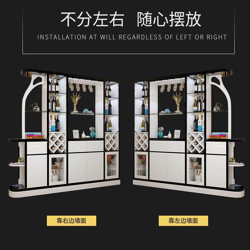 客厅进门酒柜隔断柜玄关柜双面现代简约入户门厅柜屏风鞋柜一体,淘宝优惠券,粉丝福利购,淘宝优惠卷
