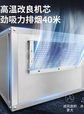 商用排风柜静音柜式风机外转子静音空调风机饭店酒店工业风柜