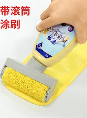 彩色补墙膏墙贴带颜色米黄墙面腻子家用补强修覆膏白色墙壁修补膏