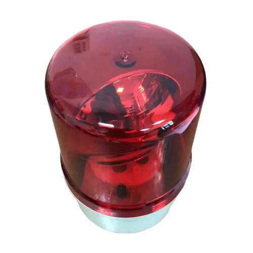 天得TEND旋转闪光警示灯TWR-107R 钨丝灯泡100mm闪光警示灯24V - 图1