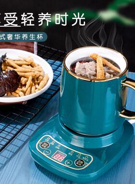 多功能养生杯电炖杯小型全自动陶瓷电热杯办公室宿舍迷你加热水杯