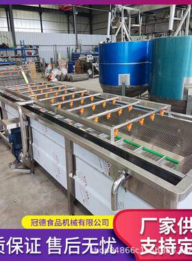 商用大型气泡果蔬洗菜机海鲜清洗机农产品肉类解冻设备生产厂家