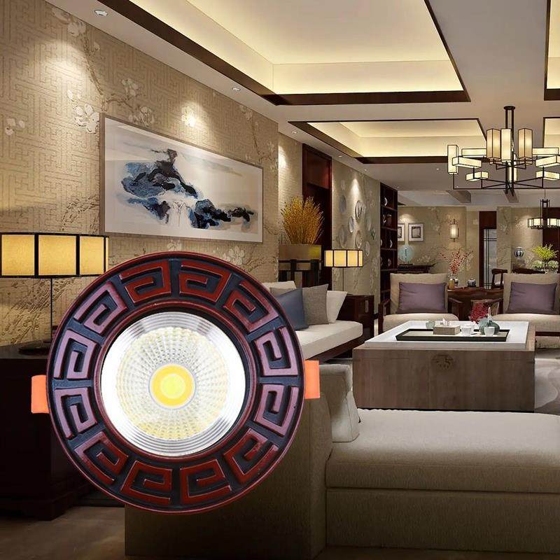 中国Led客厅射灯家用嵌入式筒灯牛眼灯7.5孔天花板猫眼经典桶灯,淘宝优惠券,粉丝福利购,淘宝优惠卷