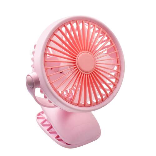 USB迷你风扇可充电车载夹子风扇桌面静音随身夹扇蓄电充电小风扇 - 图3