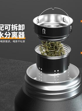 316不锈钢保温杯大号大容量男2026新款吨桶吨吸管大肚水壶户郑之